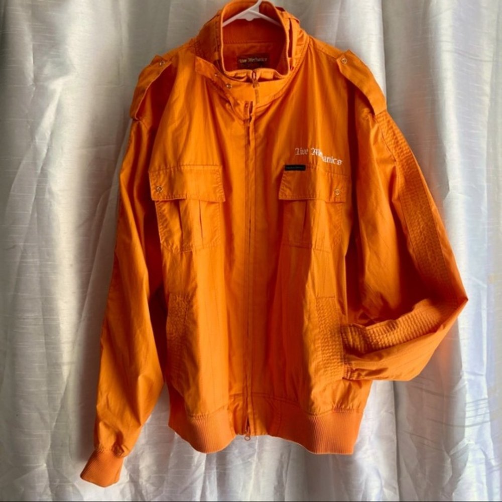 Live Mechanics XXL Orange Sport Jacket